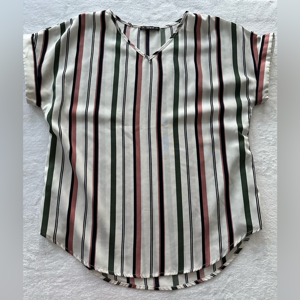 SHEIN Striped Blouse